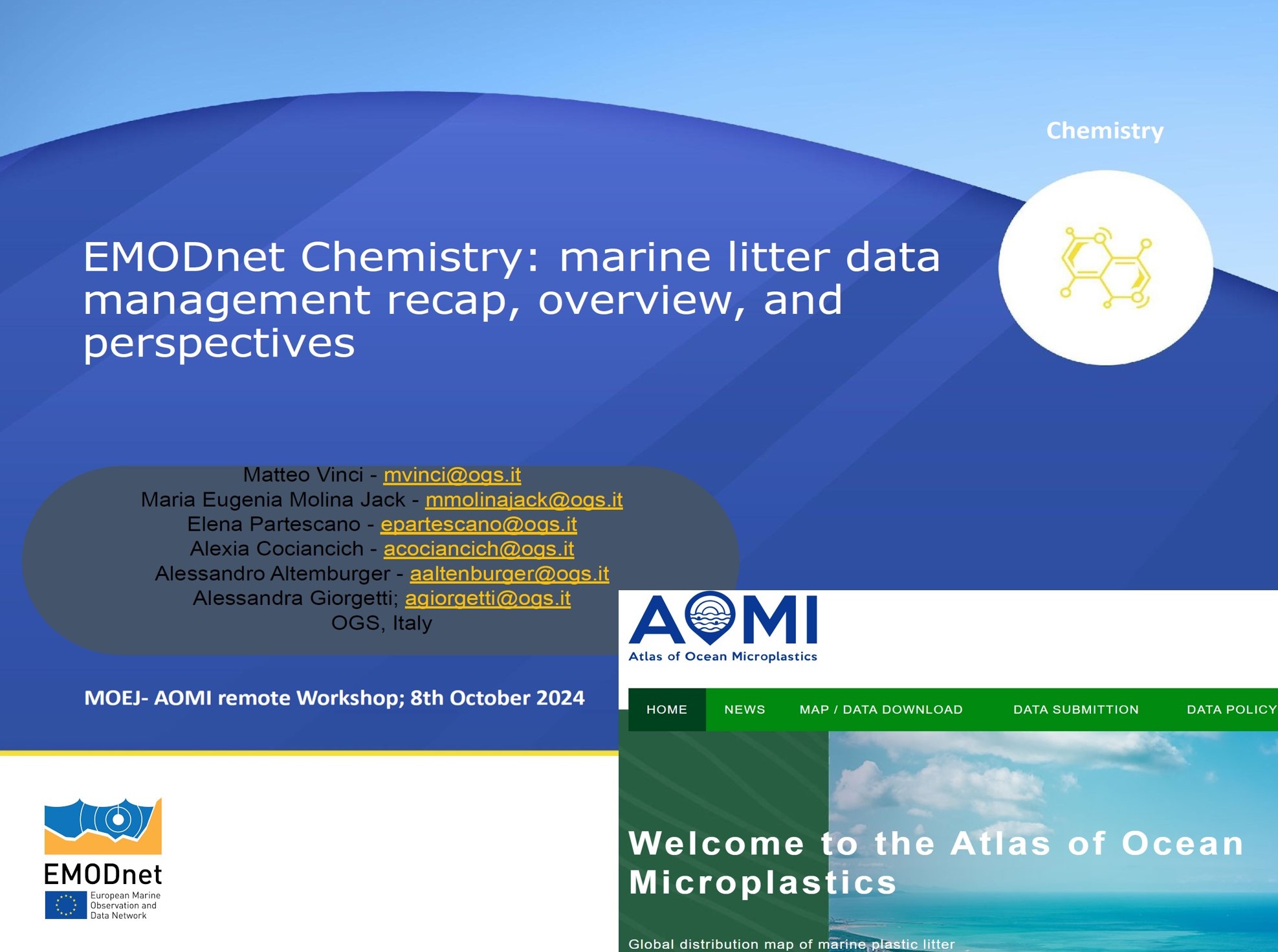 AOMI: the Atlas of Ocean Microplastics