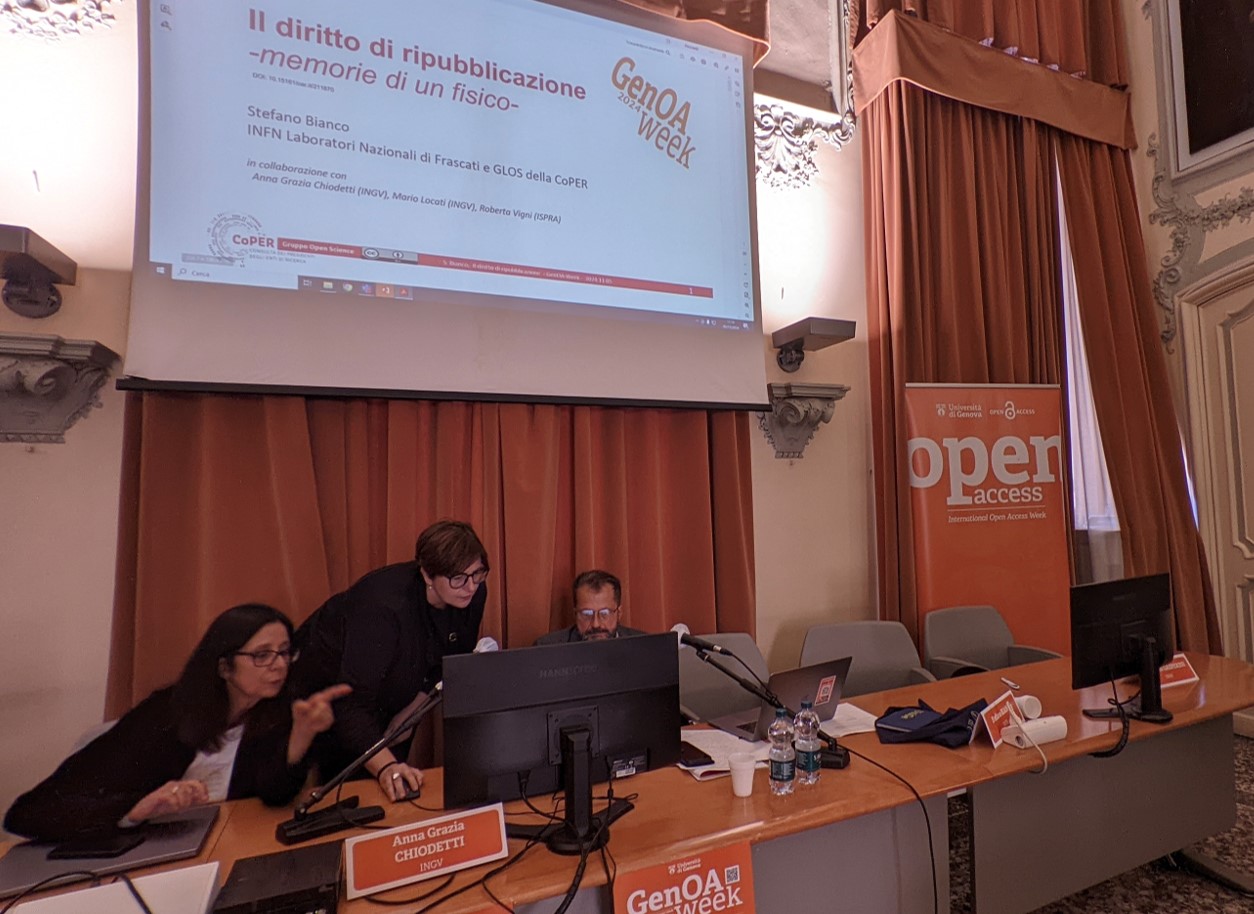 Present and future of Open Science at the GenOA Week 2024