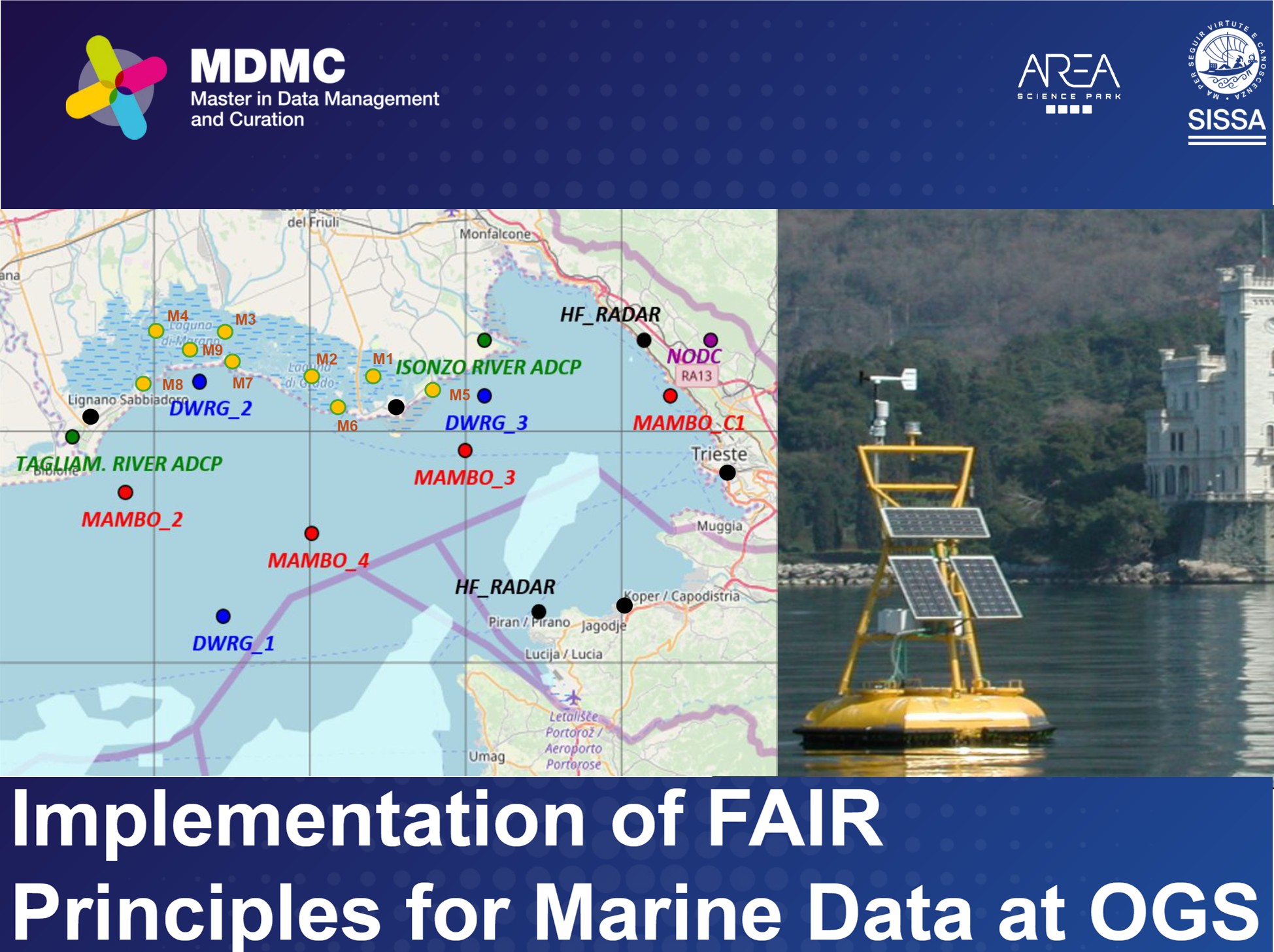 NODC at the Master in Data Management and Curation